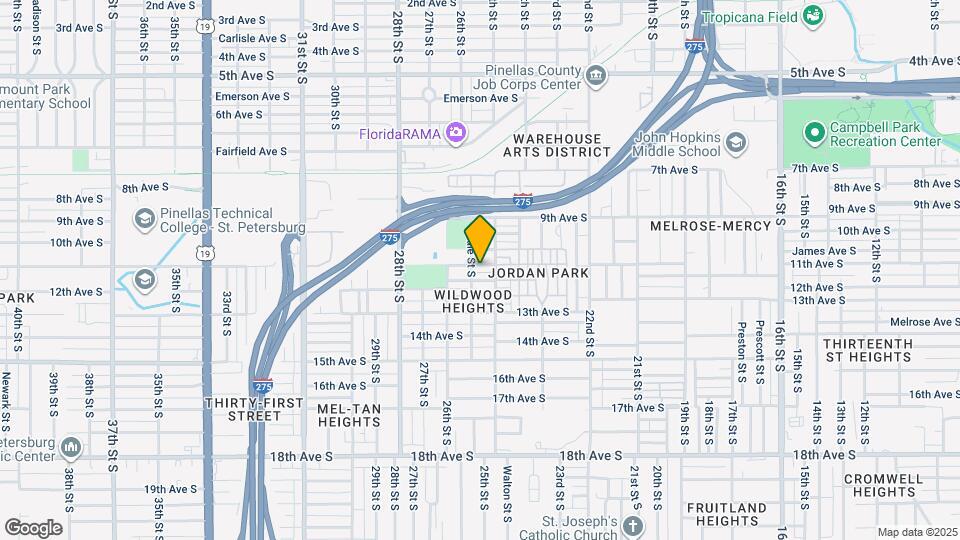 2540 11th Ave S Map and Location Details