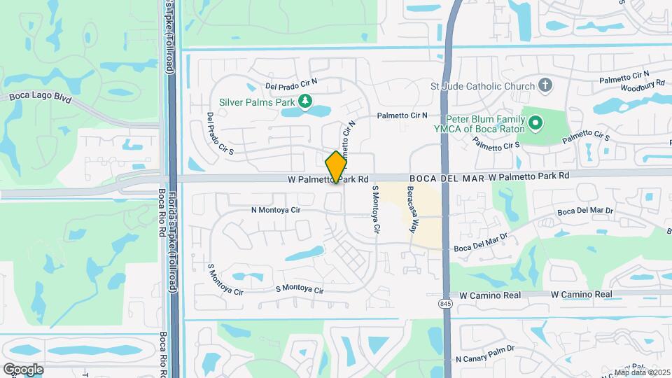 Las Brisas of Boca Condominiums Map and Location Details