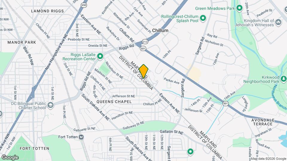 846 Oglethorpe St NE Map and Location Details
