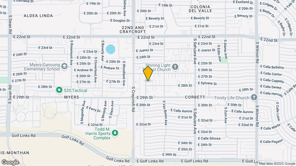 1715-1721 S Jefferson Ave Map and Location Details