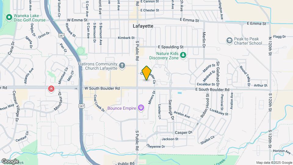 235 E South Boulder Rd Map and Location Details