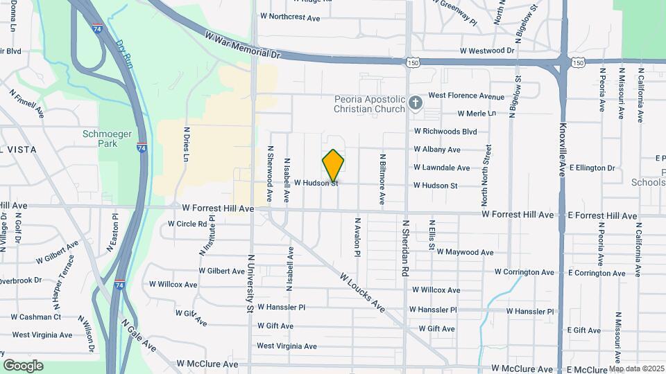 3127 N Emery Ave Map and Location Details