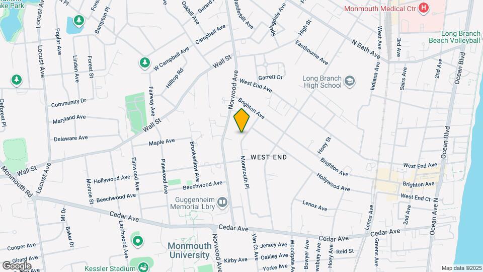 564 Monmouth Pl Map and Location Details