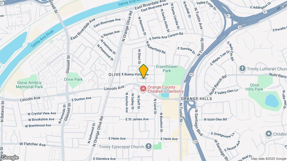 16661 E Main St Map and Location Details