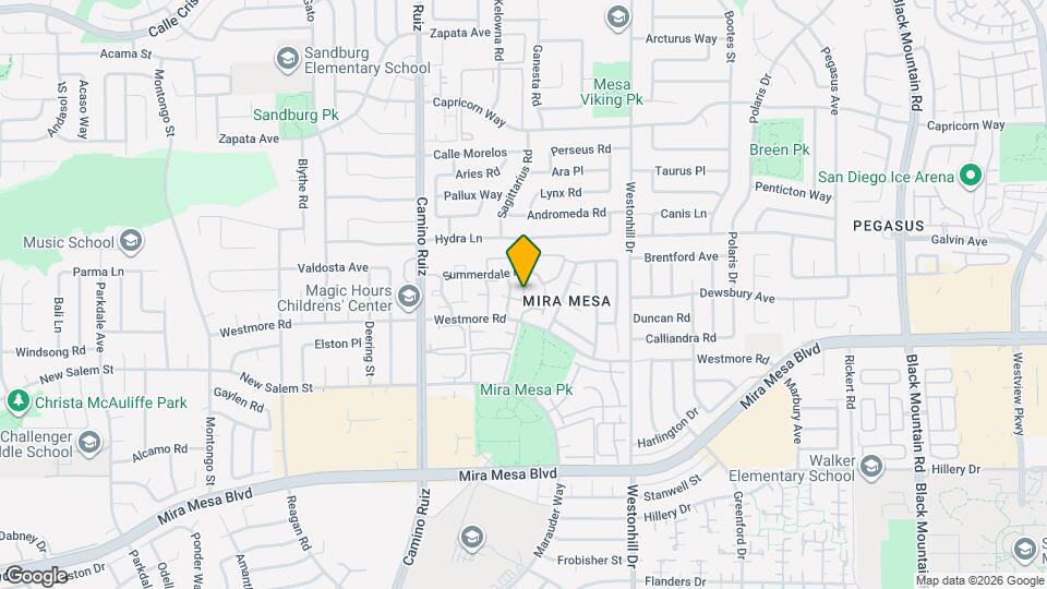8521 Summerdale Rd Mapa y Detalles de la Ubicación