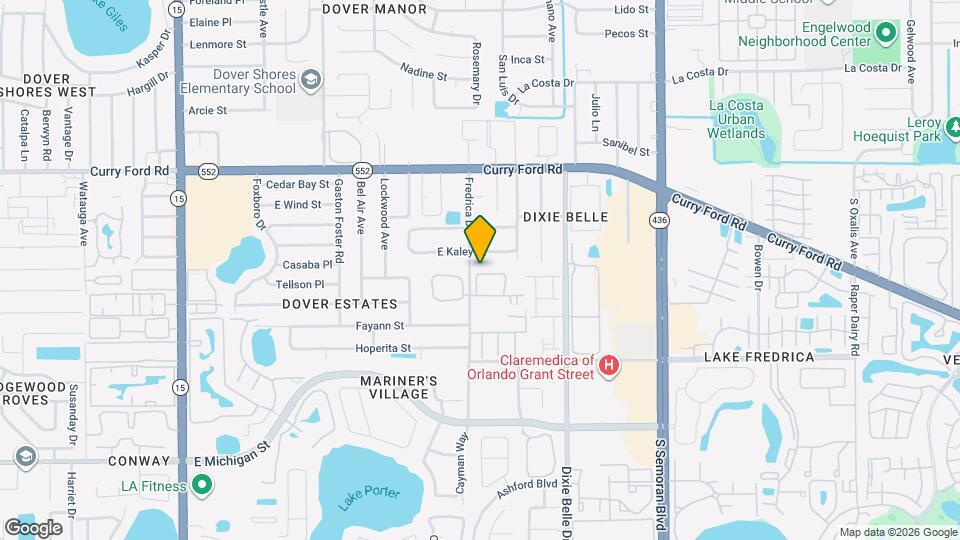 5301 White Cliff Ln Map and Location Details