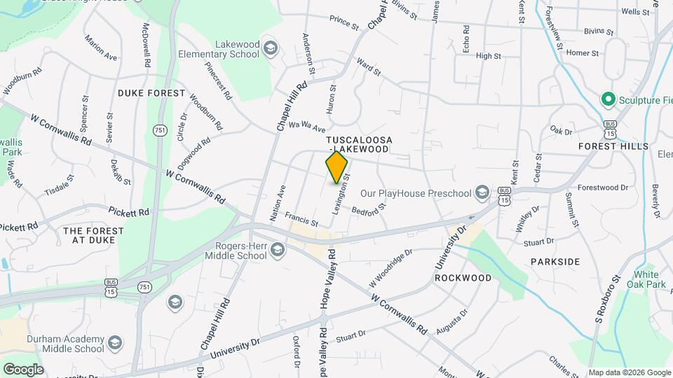 2704 Lexington St Map and Location Details