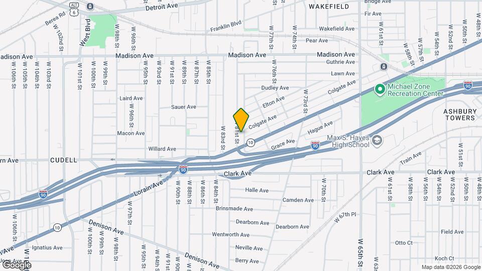 2183 W 81st St Map and Location Details