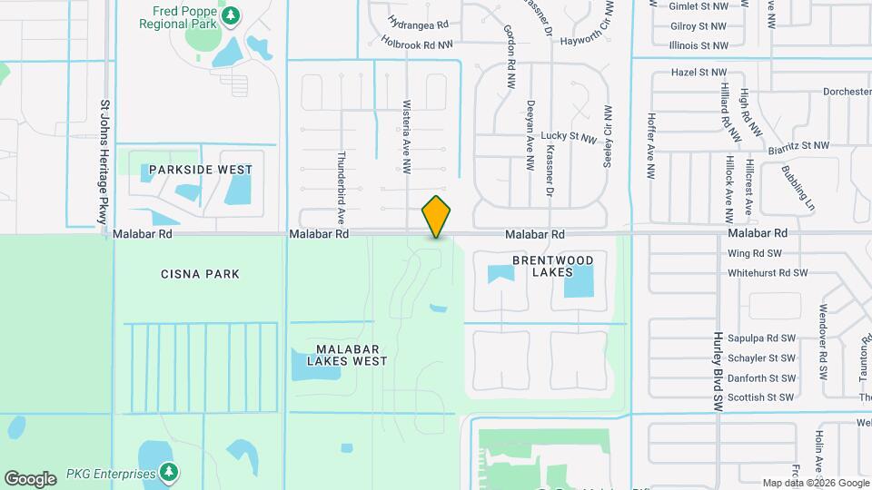 1705 Diablo Cir SW Mapa y Detalles de la Ubicación