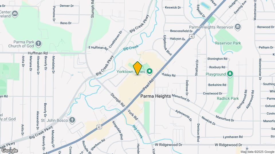 Yorktown Towers Mapa y Detalles de la Ubicación