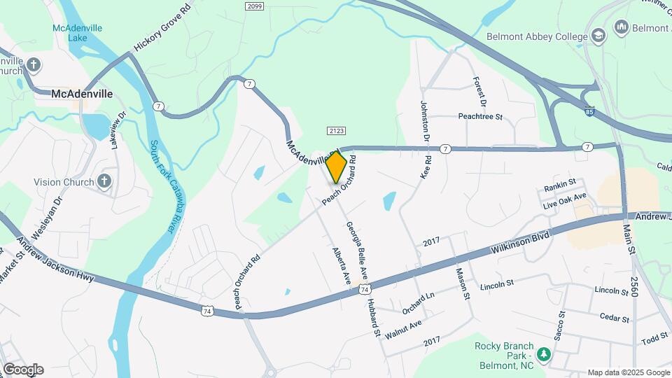 118 Peach Orchard Rd Map and Location Details