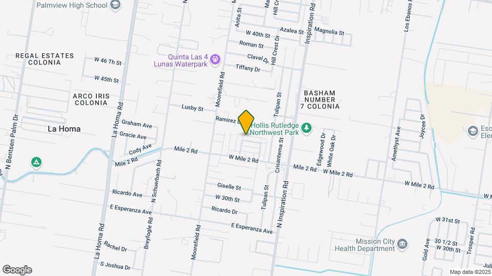 2017 Graham Ave Mapa y Detalles de la Ubicación