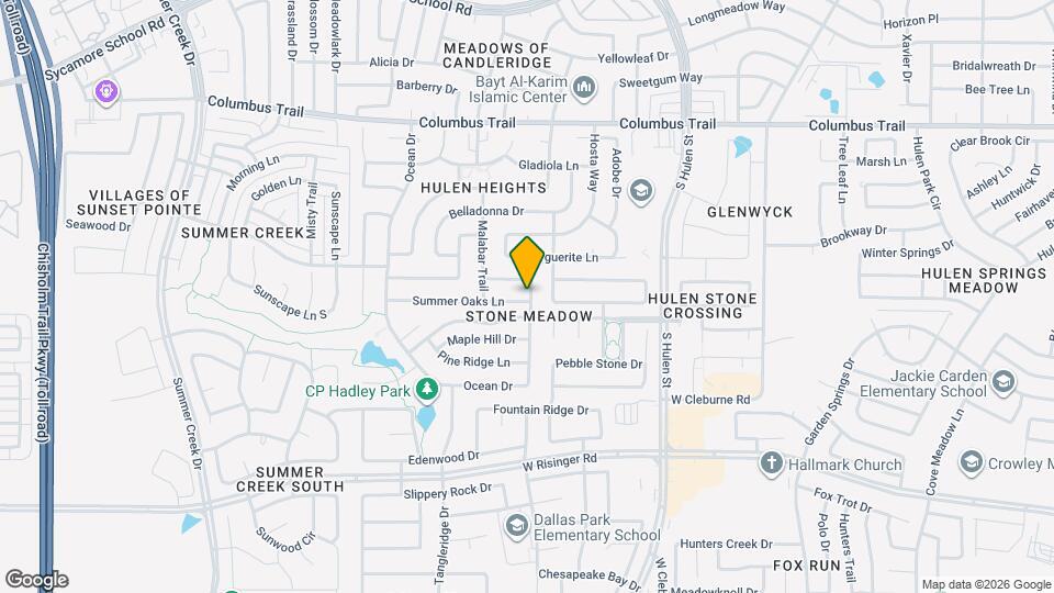 4600 Summer Oaks Ln Map and Location Details