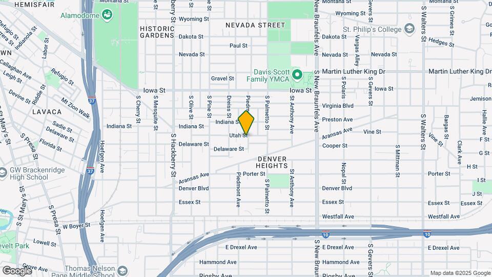 1003 Piedmont Ave Map and Location Details
