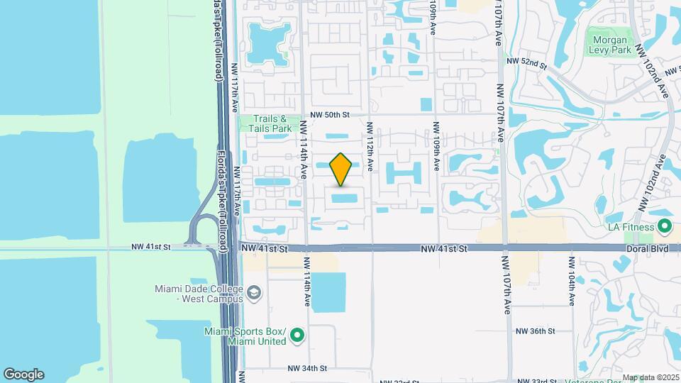 11288 NW 44th Terrace Map and Location Details