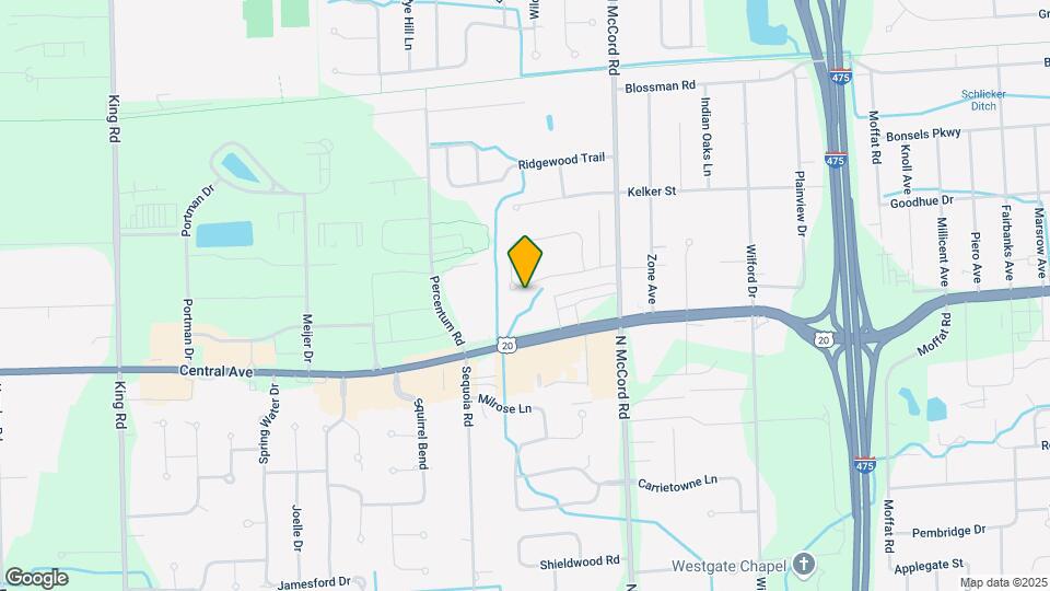 6839-6841 Woodlake Dr Map and Location Details