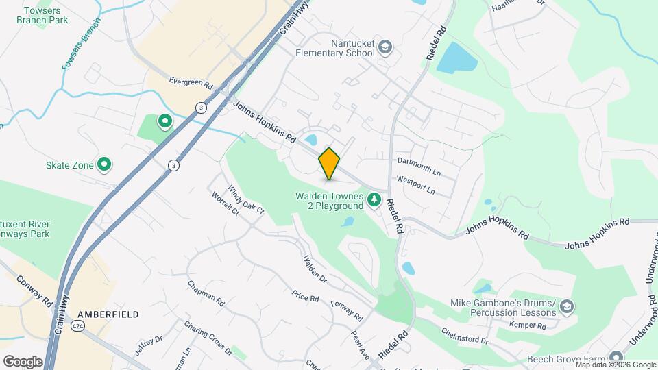 2507 Assabet Ct Map and Location Details