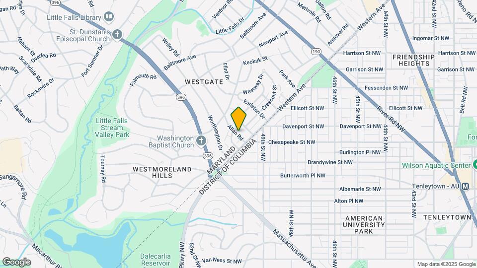 4949 Allan Rd, Unit Apt A Map and Location Details