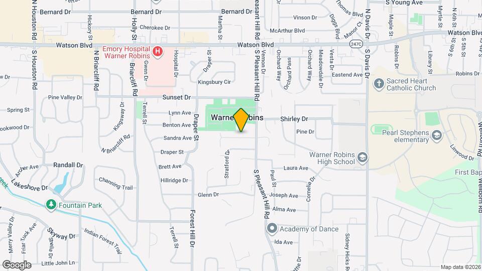 107 Pleasant Hill Ct Map and Location Details