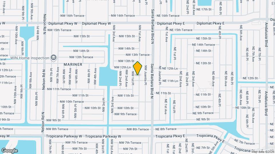 1140 NW 1st Ave Map and Location Details