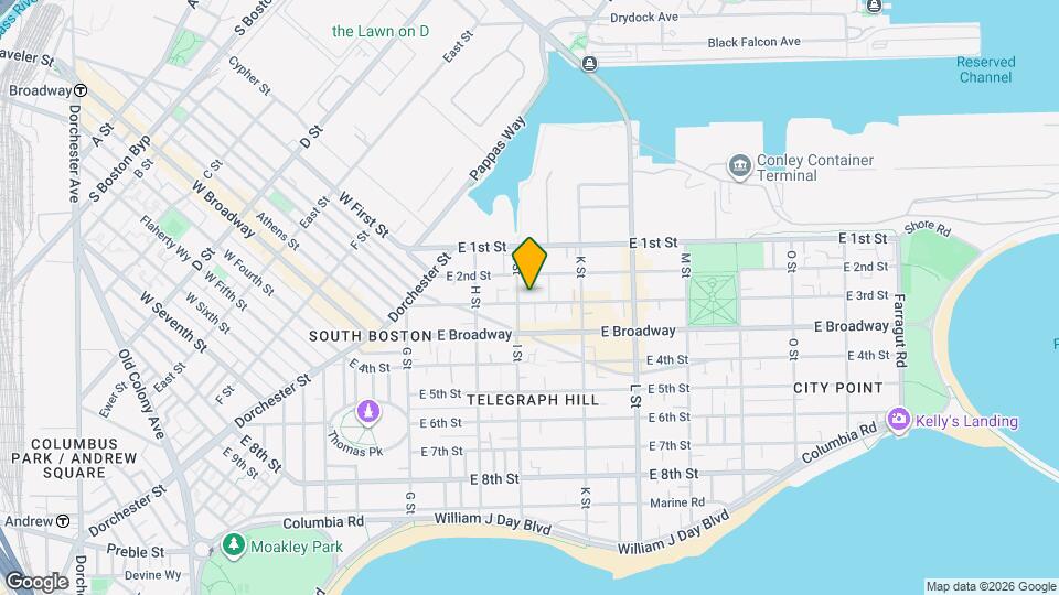 508 E 3rd St Map and Location Details