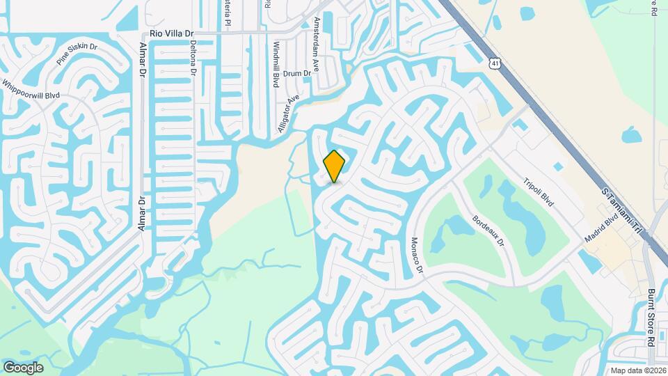 3336 Tripoli Blvd Map and Location Details
