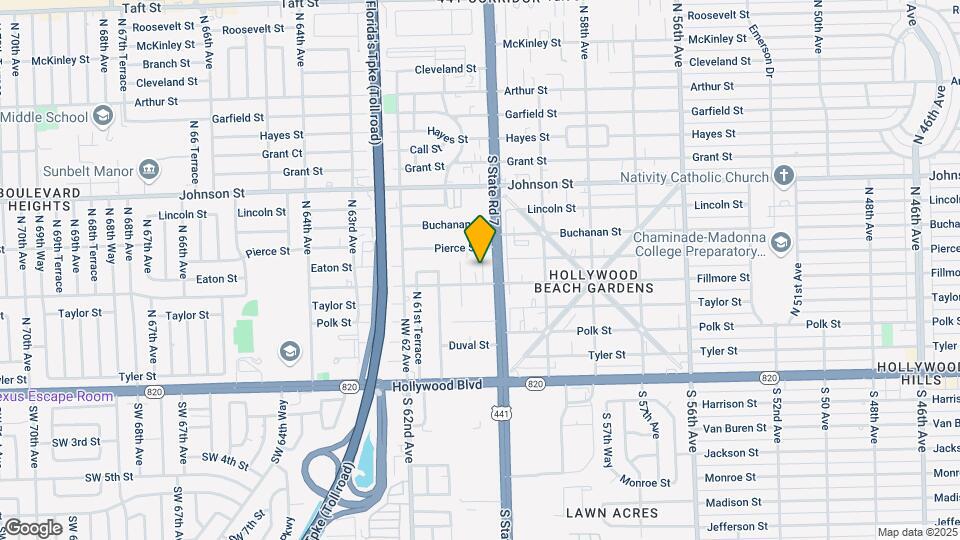 504 NW 60th Ter Map and Location Details