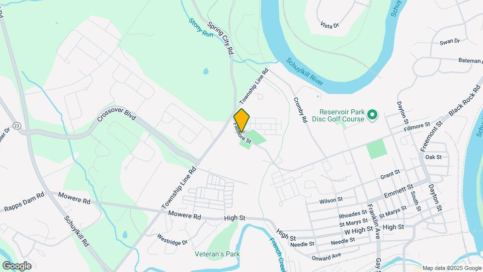 1289 Fillmore St Map and Location Details