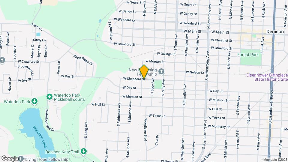 1326 W Shepherd St Map and Location Details