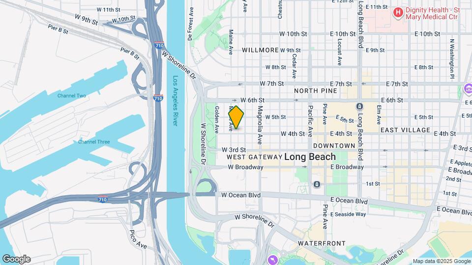 647 W 4th St, Unit 647 Map and Location Details