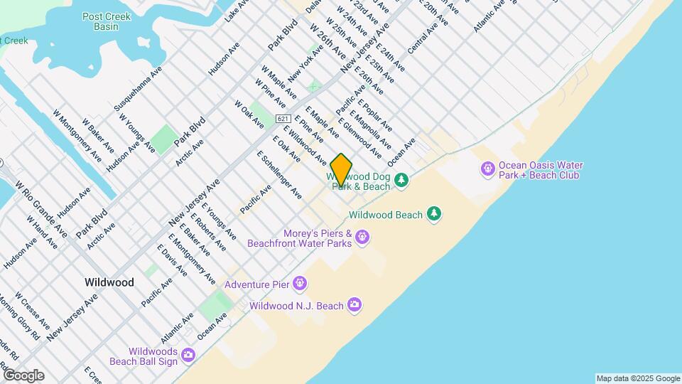 Beachwalk Inn Mapa y Detalles de la Ubicación