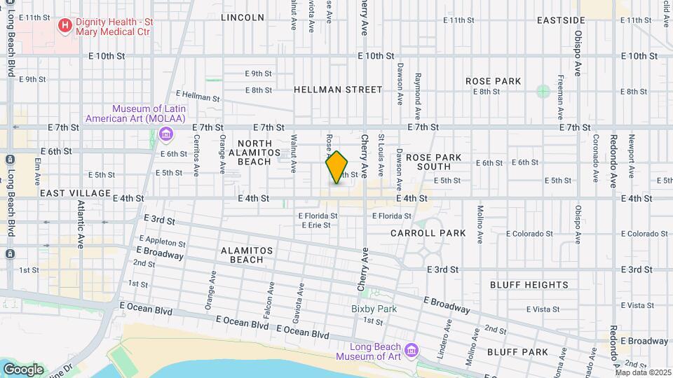 1819 E 4th St Mapa y Detalles de la Ubicación