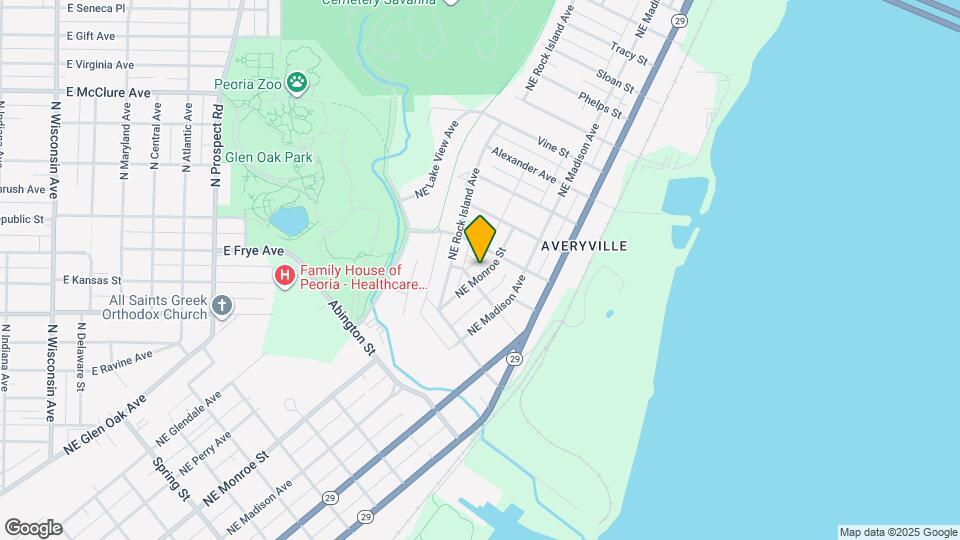 2305 NE Monroe St Map and Location Details