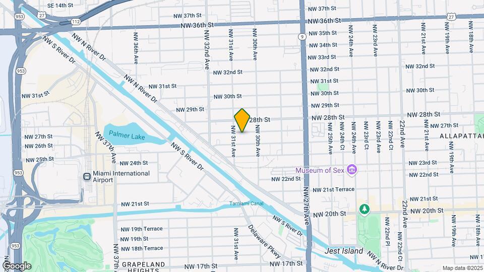 3070 NW 27th St., Miami, FL 33142 Map and Location Details