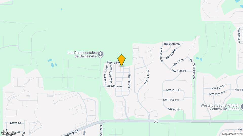 1603 NW 119th Terrace Map and Location Details