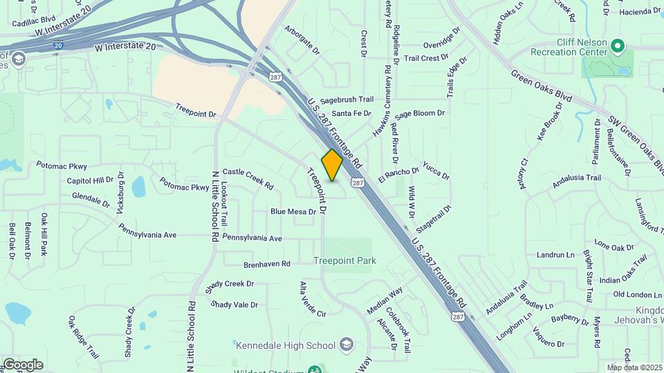 5902 Silverpoint Ct Map and Location Details