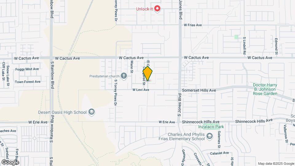 10895 El Camino Rd Map and Location Details