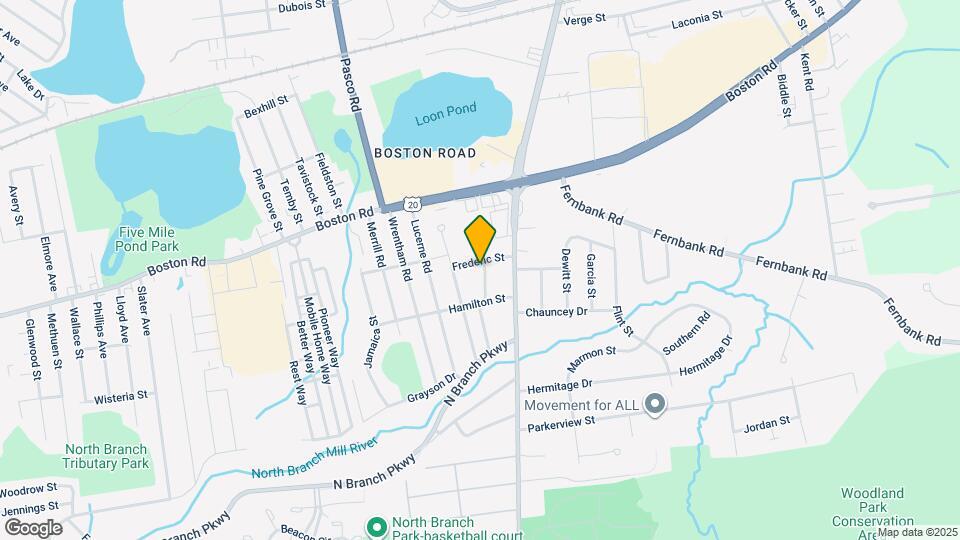 41 Frederic St Map and Location Details