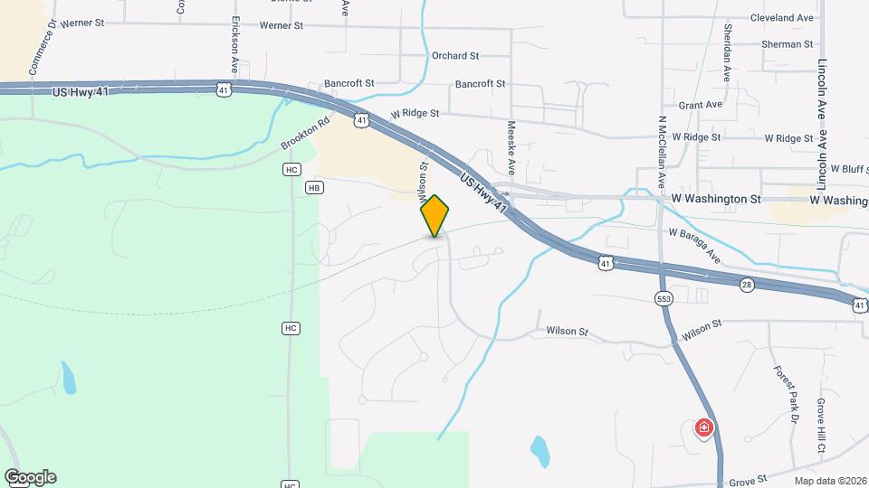 1706 N Creek Cir Map and Location Details