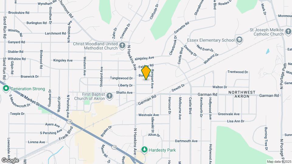 1563 Berendo Ave Map and Location Details
