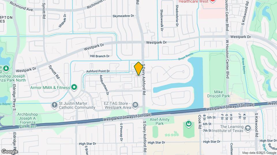 3703 Ashford Villa Ln Mapa y Detalles de la Ubicación