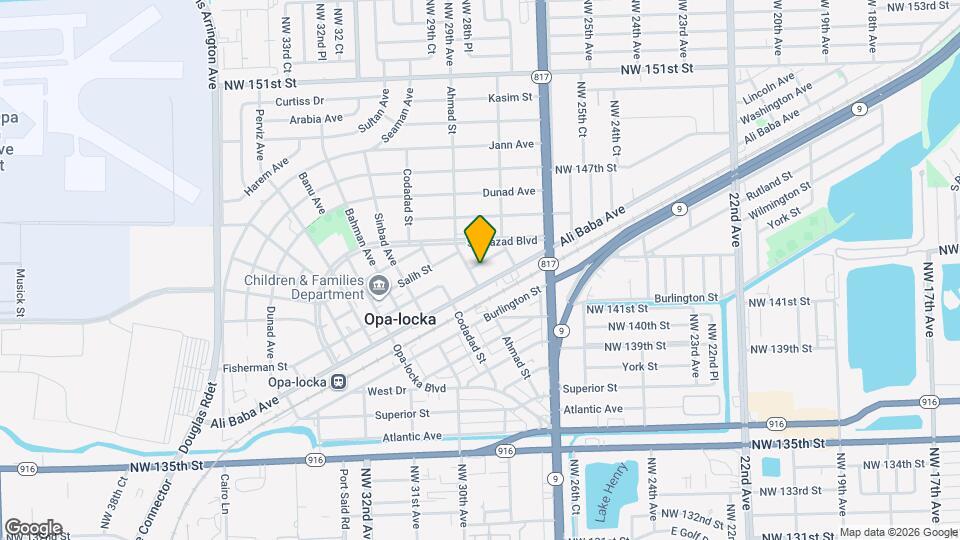 1210 Fisherman St Map and Location Details