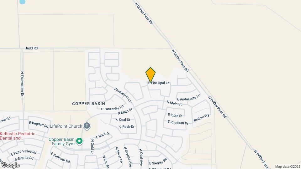 4621 E Fire Opal Ln Map and Location Details