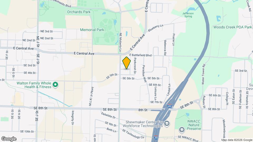 2510 SE 4th St Map and Location Details