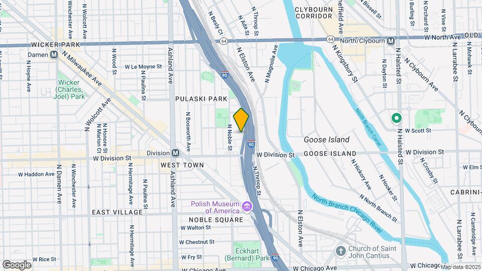 1362 W Crystal St Map and Location Details