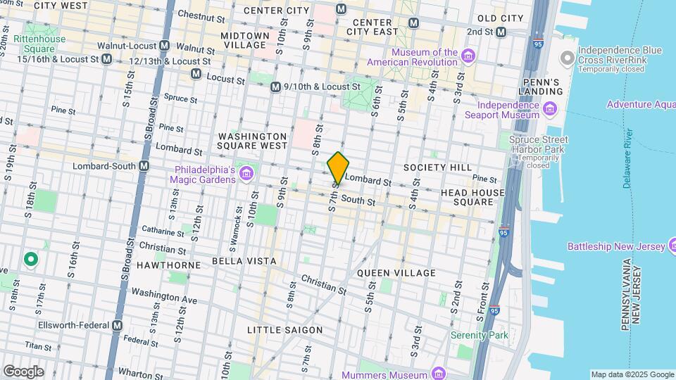 527 S 7th St Map and Location Details