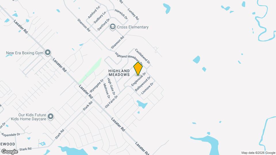 2905 Englenook Dr Map and Location Details