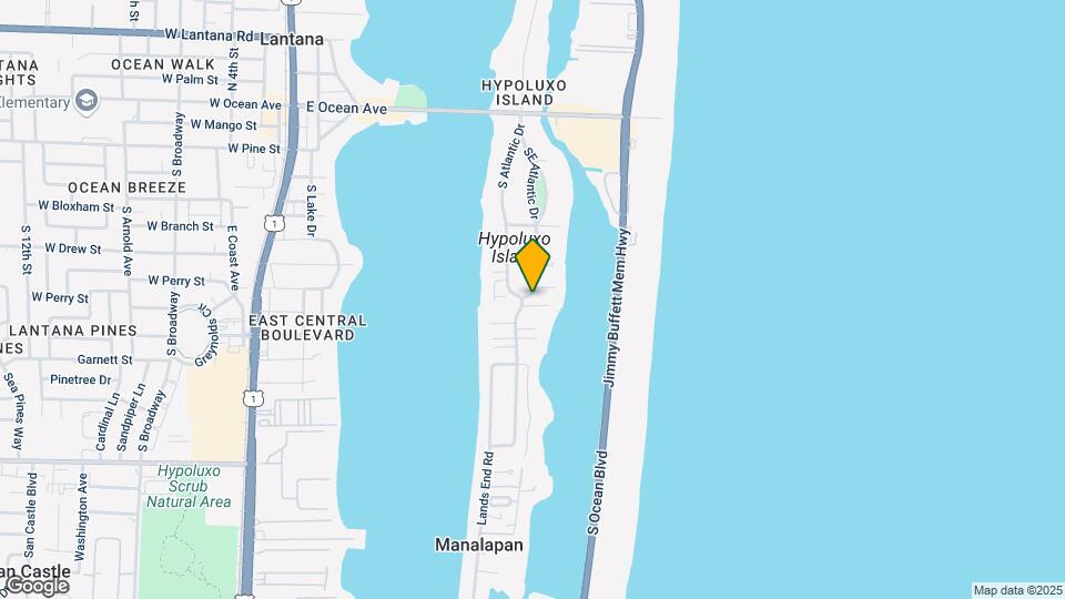 809 S Atlantic Dr Map and Location Details