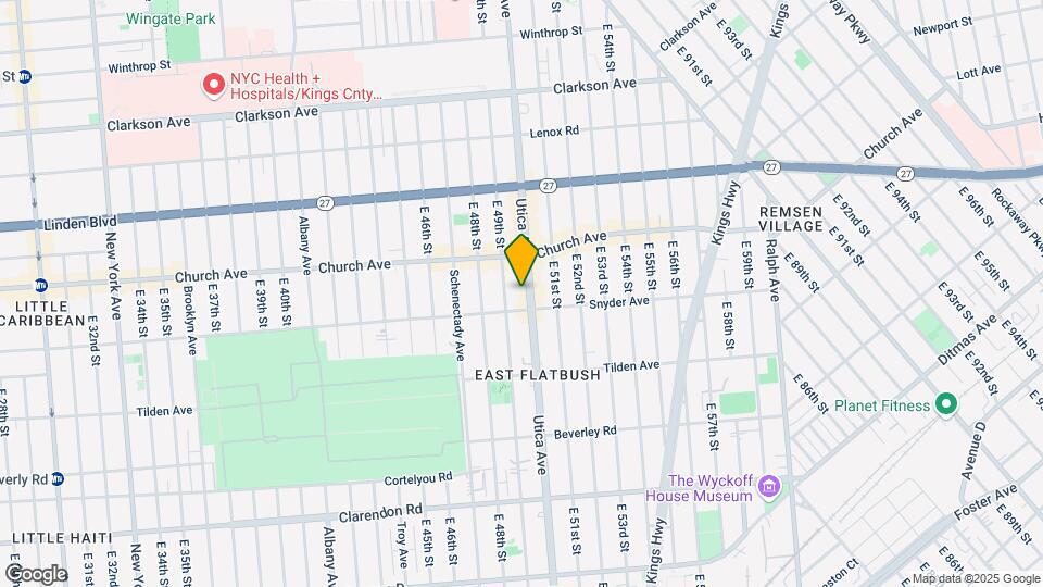 924 Utica Ave Map and Location Details