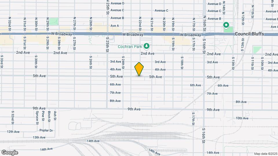 2205 1/2 5th Ave Map and Location Details